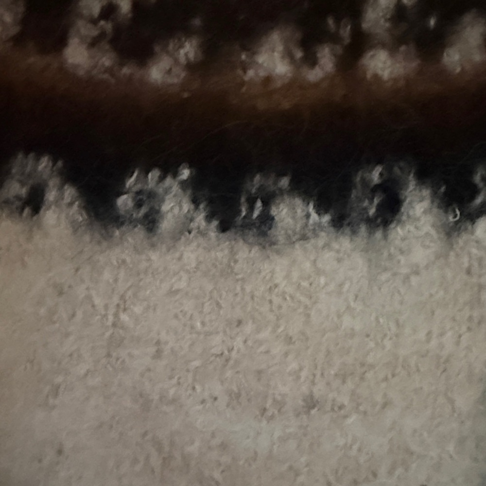 INCA Alpaca wool 100% Pura Cream,Black & Brown.  Small - Picture 5 of 5